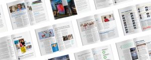 MedStar Connect physicians' magazine spreads