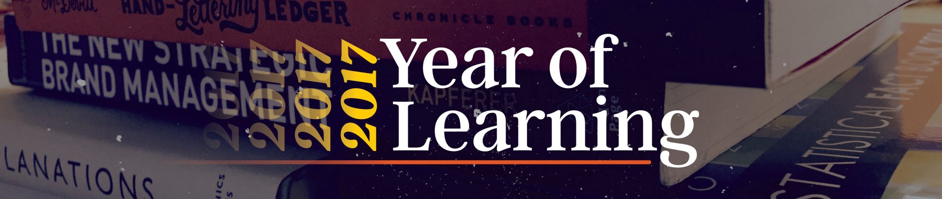 Year of Learning 2017