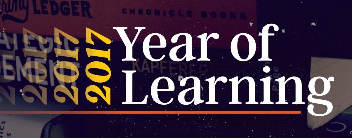 Year of Learning 2017