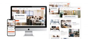 Launch Workplaces website design