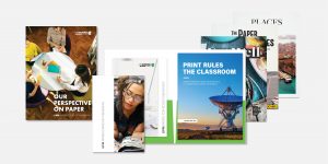 Book Paper marketing collateral