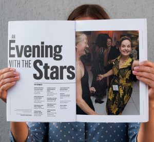 An Evening with the Stars award recipients interior spread from Spring 2020 magazine